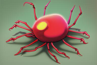 赤い蜘蛛のスピリチュアルな悪い兆候