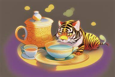 茶トラの猫のスピリチュアルな悪い兆候