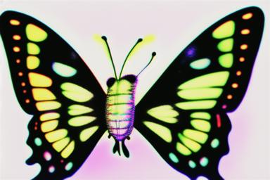 白いアゲハ蝶のスピリチュアルな悪い兆候