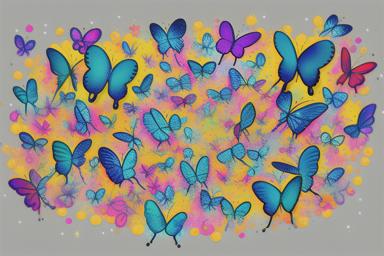 白い蝶がたくさんいる時のスピリチュアルな悪い兆候