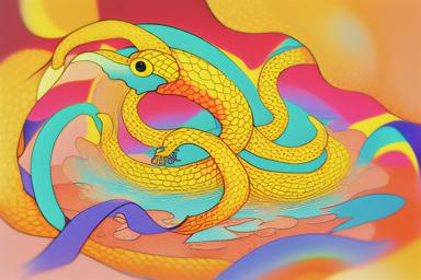 金色蛇の夢を見た時の悪い兆候