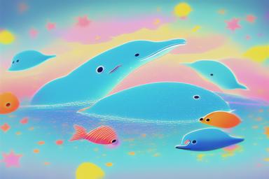 イルカ大群の夢を見た時の悪い兆候