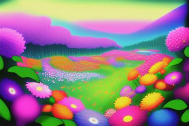 お花畑を歩く夢を見た時の悪い兆候