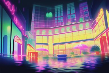 ホテルが水浸しになっている夢を見た時の悪い兆候