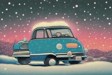 雪道で運転する夢を見た時の悪い兆候