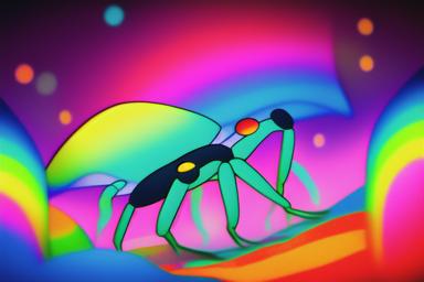 虹色の蜘蛛の夢を見た時の悪い兆候