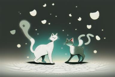 白黒猫の夢を見た時の悪い兆候