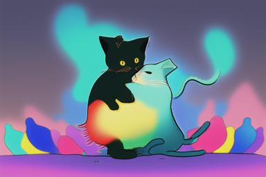 黒猫を抱っこする夢を見た時の悪い兆候