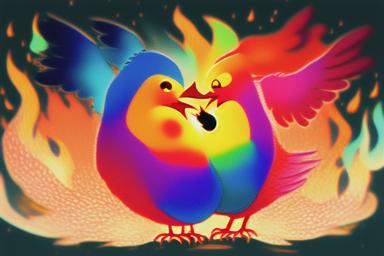 火の鳥に関するスピリチュアルな恋愛や人間関係のサイン